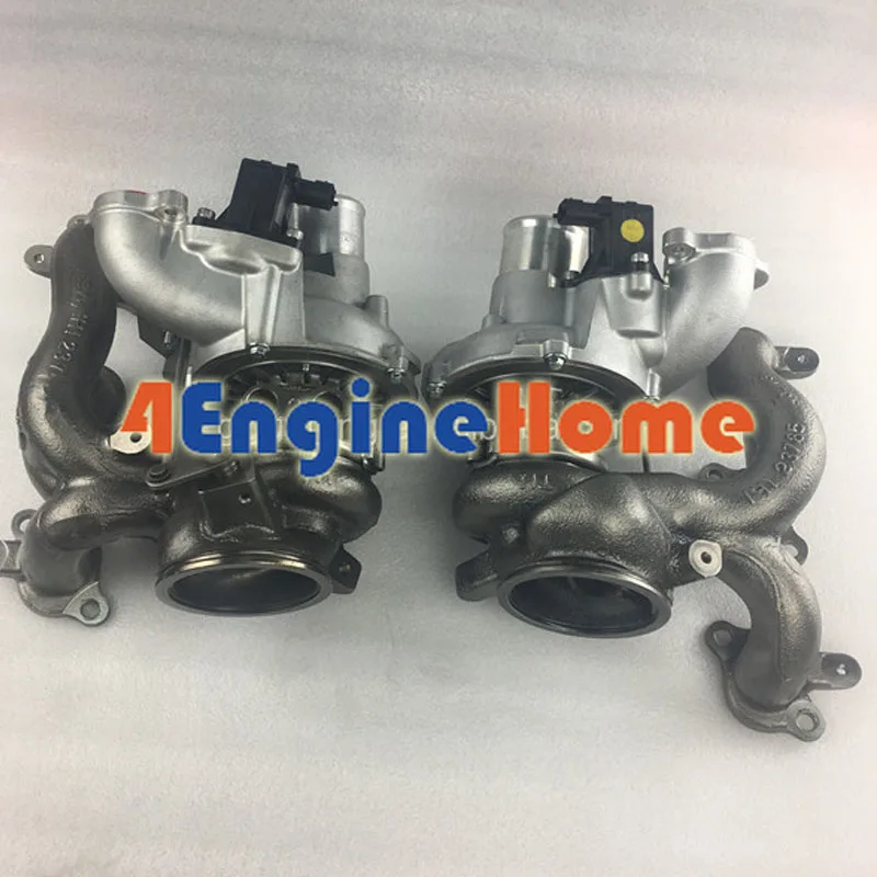 

Двойные турбокомпрессоры RHF5 Bi-Turbo 297712 297711 Turbo для Maserati Q4 V6 3.0L 4WD/2WD Двигатель M157, 321.MA1T14 Запасные части двигателя