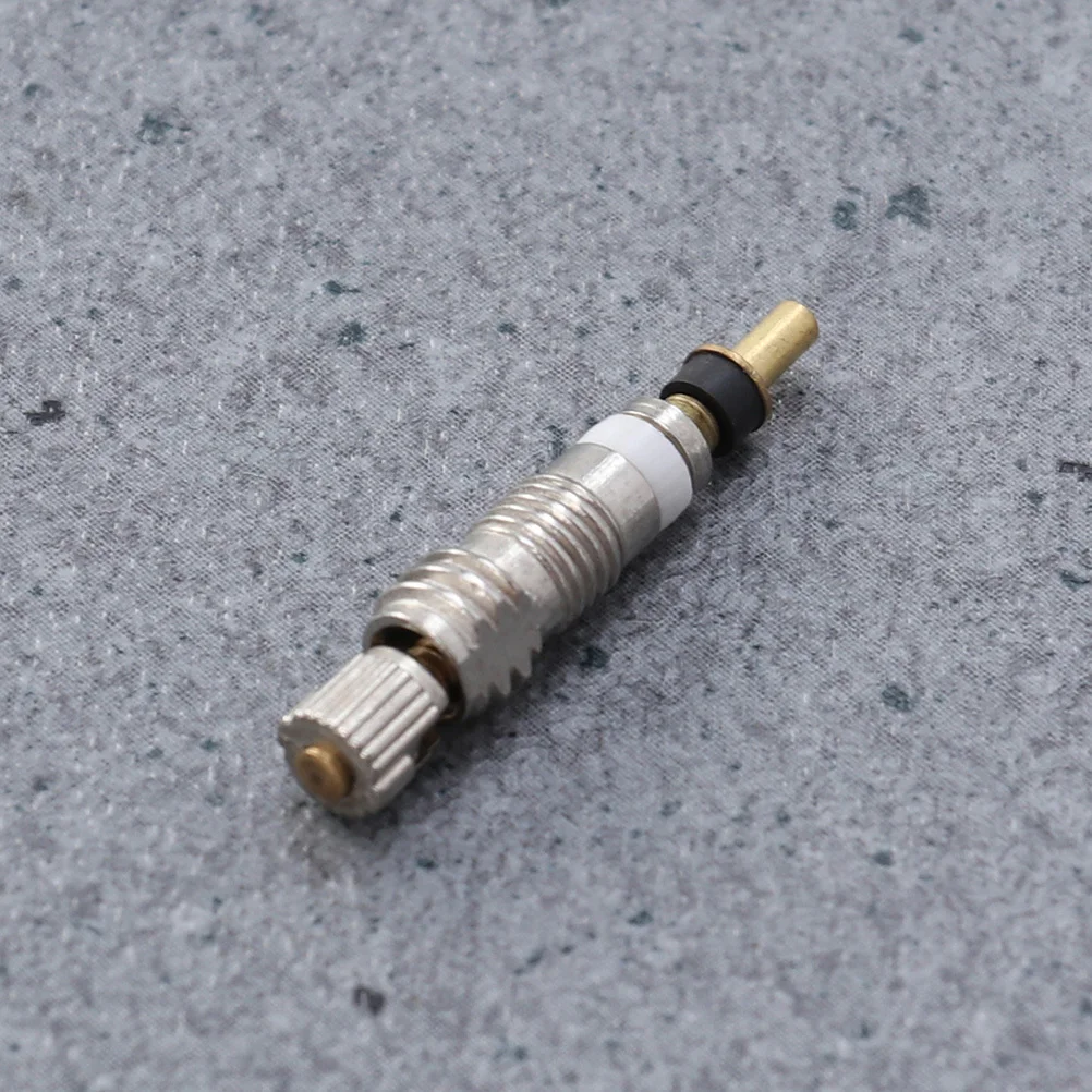 

10Pcs French Valve Core Nickel Plated Copper Tire Core Replacement for Road Bike Tubeless Wheels Leak Proof Performance