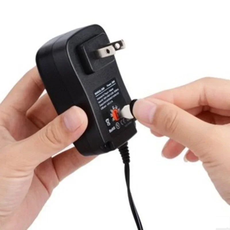 30W Multi Functional Charger With 6 Bends, European Adjustable Power Adapter, Monitoring Multi Functional Power Charger image 2