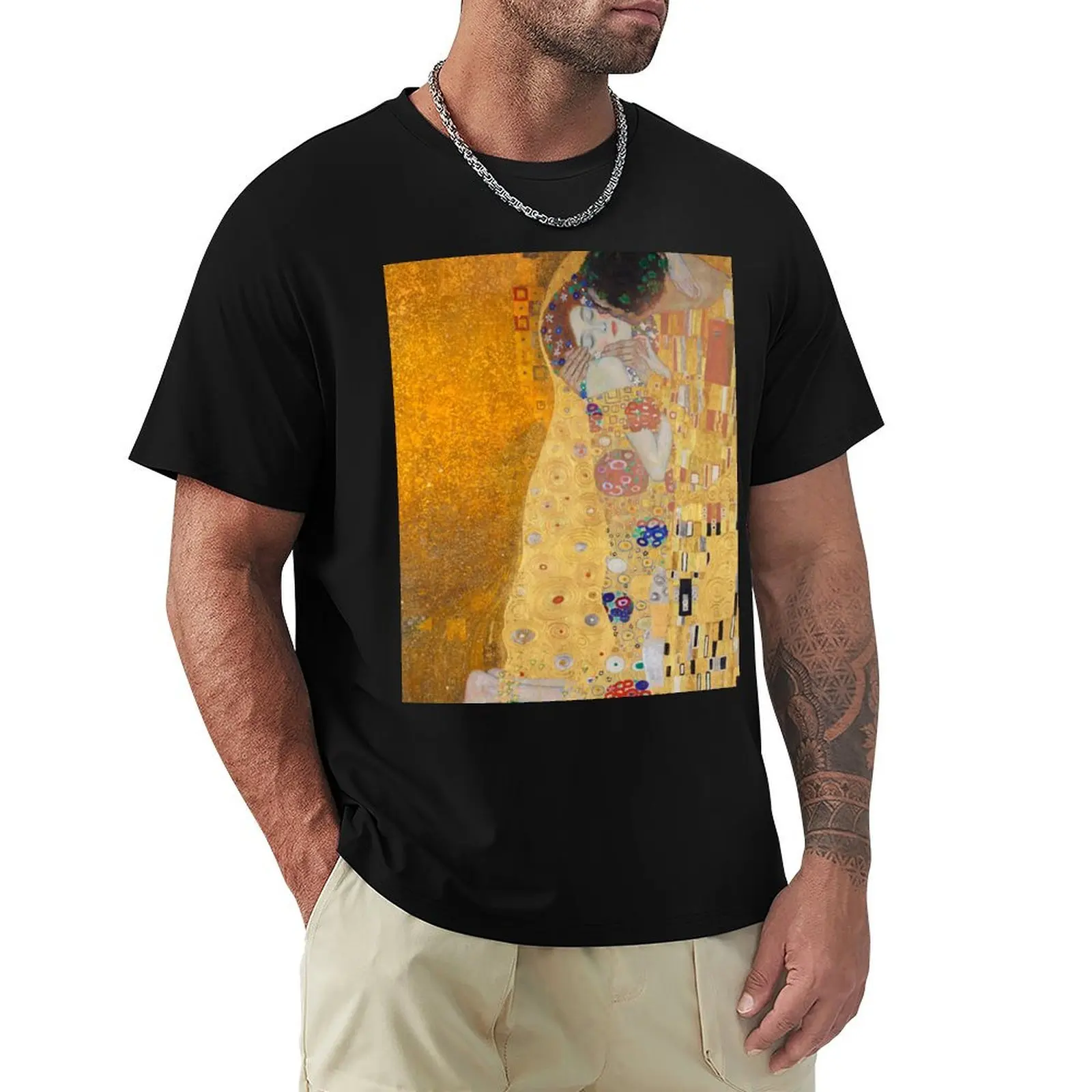 Gustav Klimt - Kissing Adele, Judith and Hygeia T-Shirt blacks oversized cute clothes heavyweight t shirts for men