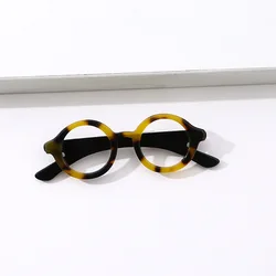 women men fashion acrylic sunglasses brooch cute cartoon glasses pins