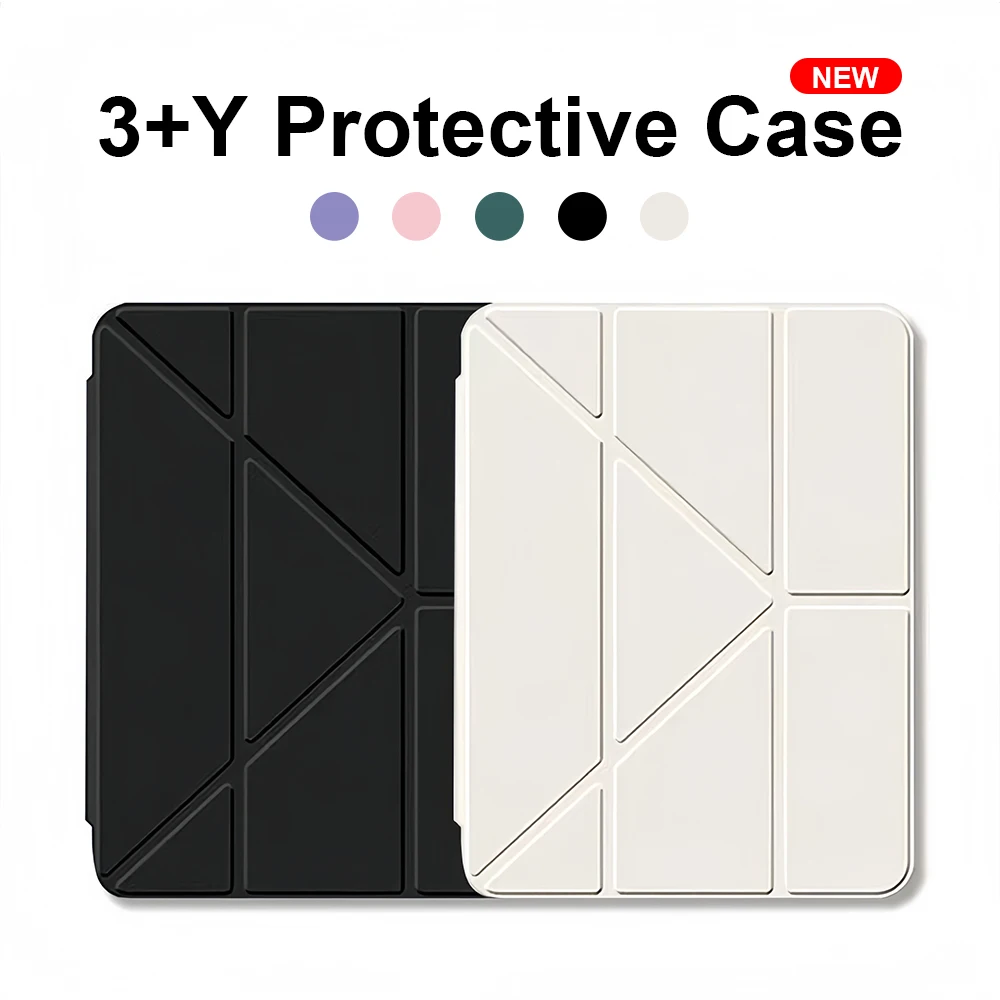 

For iPad Case Pro 13 12.9 11 M4 M2 A16 M3 2025 Air 11 6 5 4 For iPad 10th 10 Generation 7th 8th 9th 9 10.9 10.2 Protective Cover