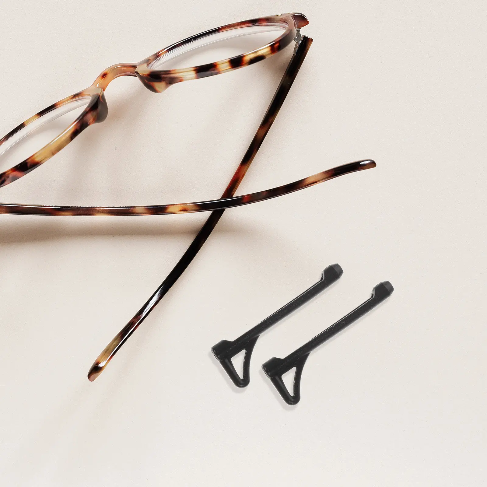 

10Pairs Anti Slip Glasses Ear Grips Silicone Retainers Nonskid Eyewear Accessories for Men Women Sports Glasses Grips