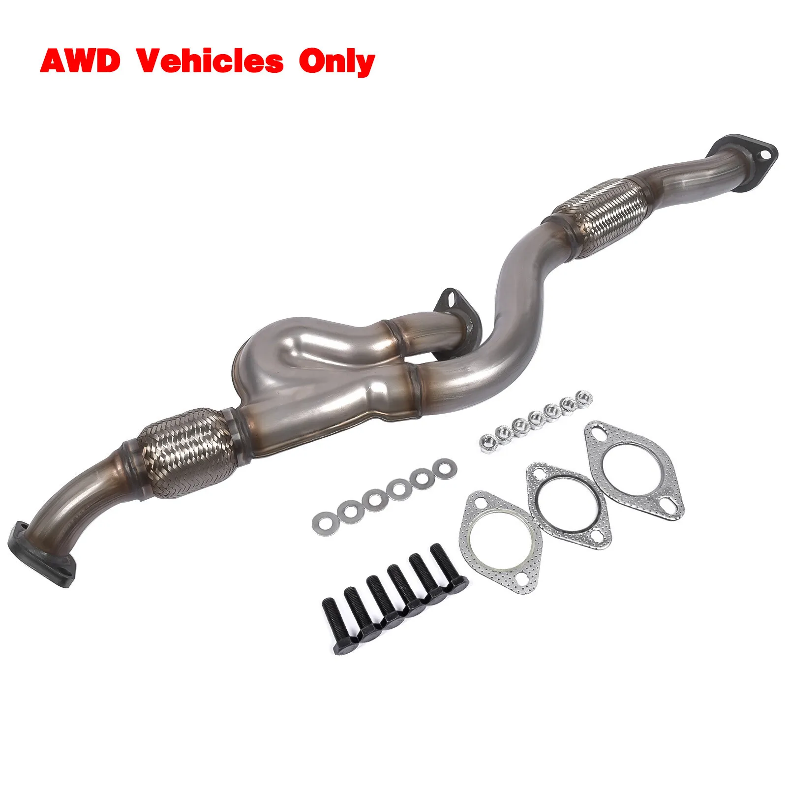 

AP02 Exhaust Front Flex Y Pipe for Kia Sportage EX LX 2.7L V6 2656CC AWD 2005-2008