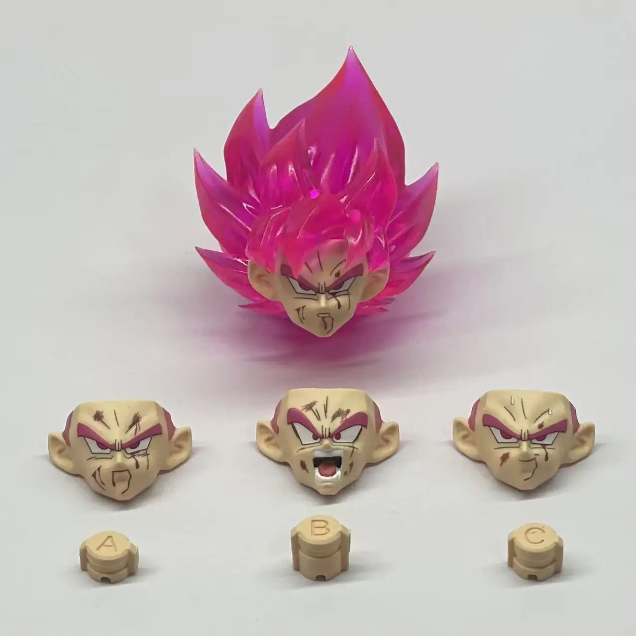 Figurka akcji Dragon Ball Son Goku z rzeźbioną głową - Battle Damage 2.0 3.0 Voxel KO, model kolekcjonerski, zabawka - dostępna od ręki