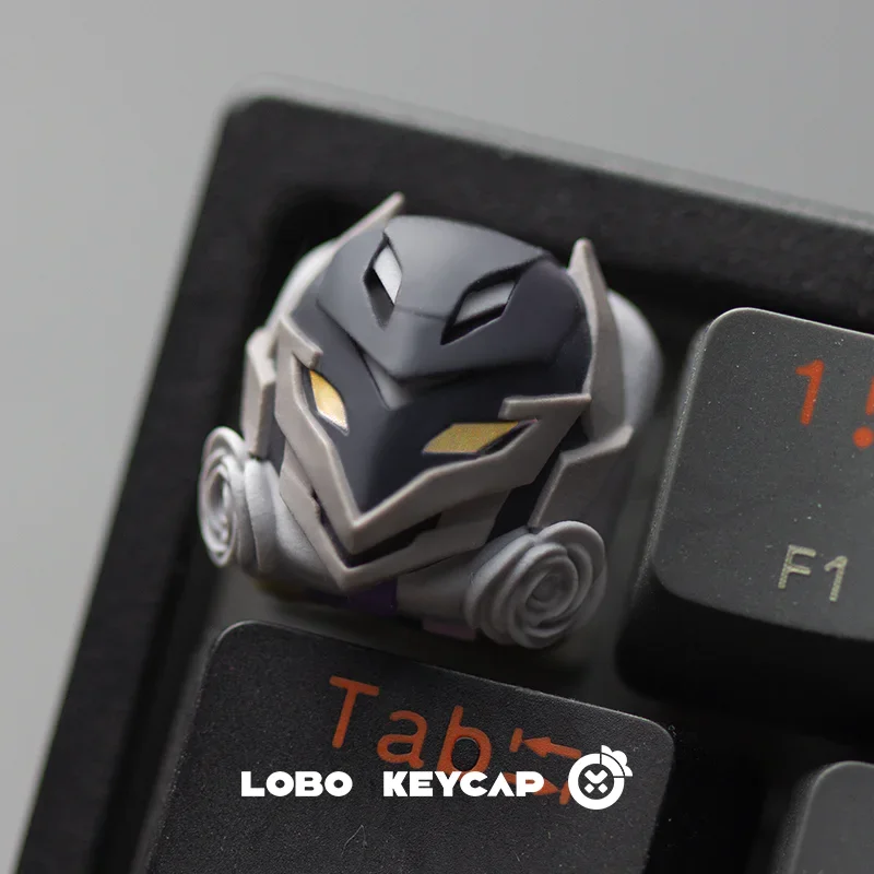 Valorant Theme Personalized Design Resin Art Keycaps Ornament Collection Keyboard Display Gift for Boy Game Peripheral Accessory