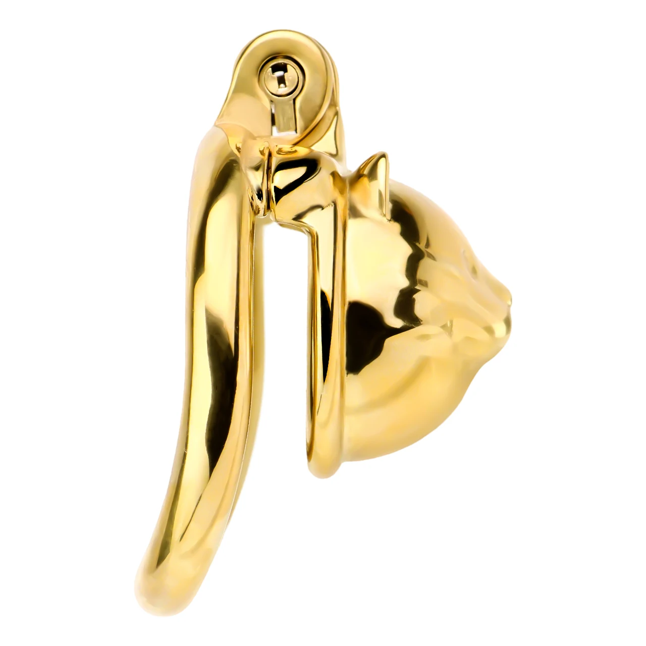 FRKO Golden Fantasy Male Chastity Cage Slave Game Lockcock Discreet Sissy Femboy Erotic Sex Tooys For Man Sexshop 정조대 BDSM 18+ view 2