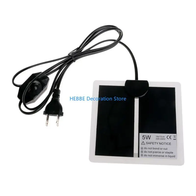 B0KC Heating Pad Heater Mat Terrarium Warmer Heating Mat 5W 7W 14W 20W 28W for Turtle Snake view 5