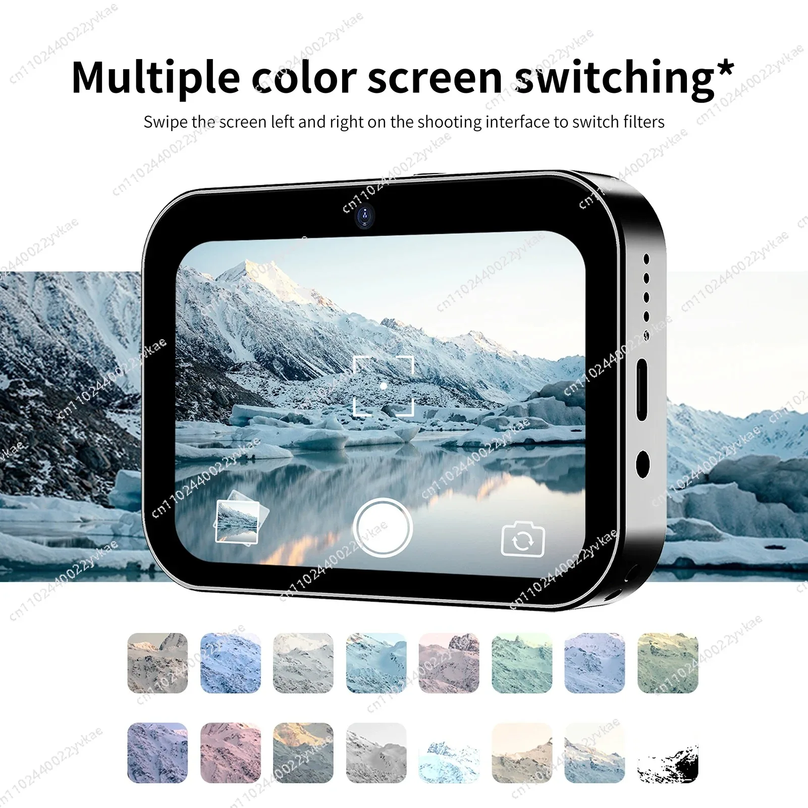 

Цифровая камера 4K CCD Цифровая видеокамера 64 МП с 3 объективами 3-дюймовая сенсорная панель 16-кратный цифровой зум Встроенная вспышка ИК ночного видения