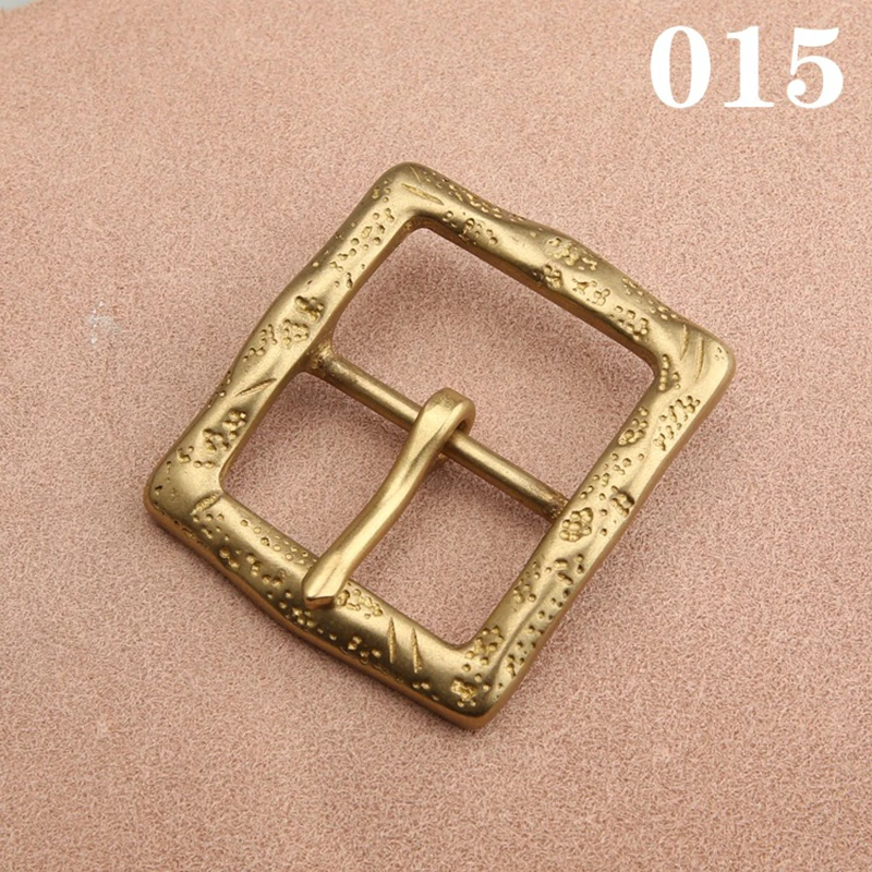 1pcs Solid Brass 40mm Belt Buckle End Heel Bar Buckle Single Pin Heavy-duty for Leather Craft Strap Webbing Dog Collar Quality