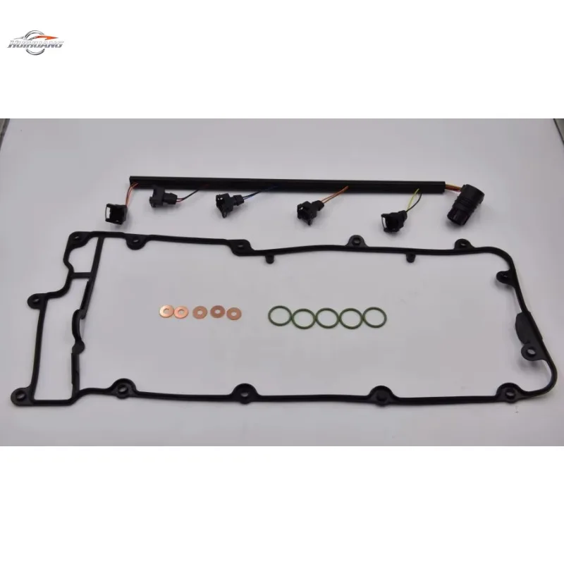 OEM  LVP000020  AMR6103G AMR6103 Fuel Rocker Cover Gasket & Injector Harness Wiring for Land Rover Discovery II 2 Defender TD5