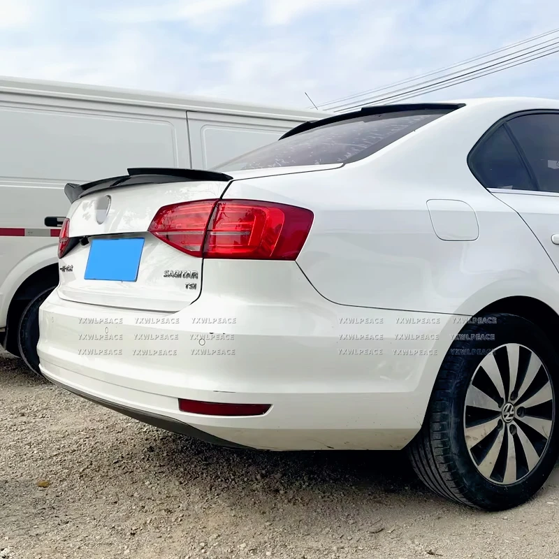 

For Volkswagen VW Jetta Mk6 2012-2018 Roof Spoiler High Quality ABS Unpainted Color Car Rear Trunk Wings Body Kit Accessories