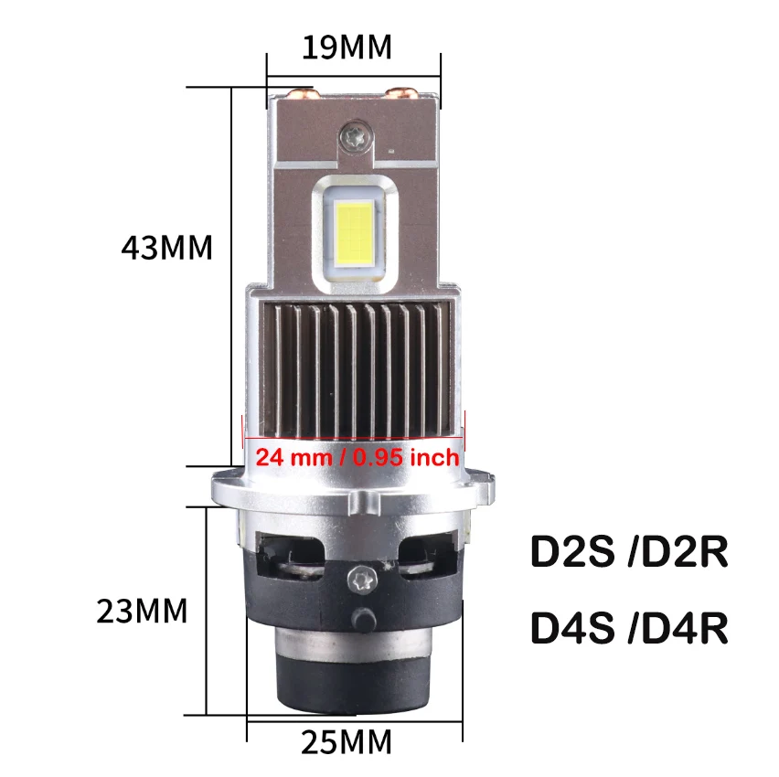 Simeway D2S D4S 1:1 LED Headlight HID D1S D3S D5S D8S D2R D4R Kit Xenon Bulbs LED CANBUS Auto Headlamp 60000LM 6000K Car Lights