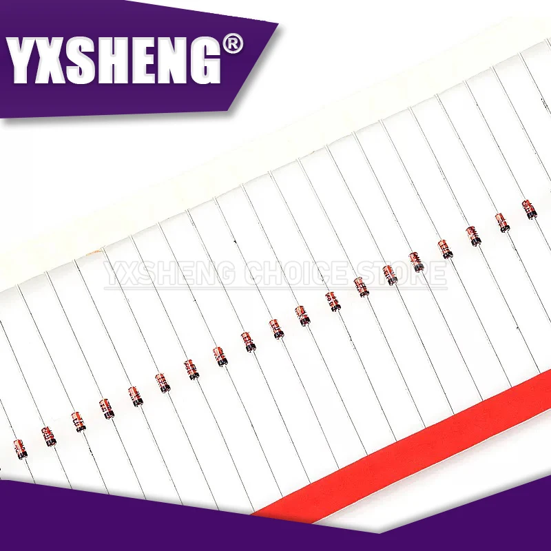 100PCS 1N4148 DO-35 IN4148 DO35 High-speed Switching Diode In Stock