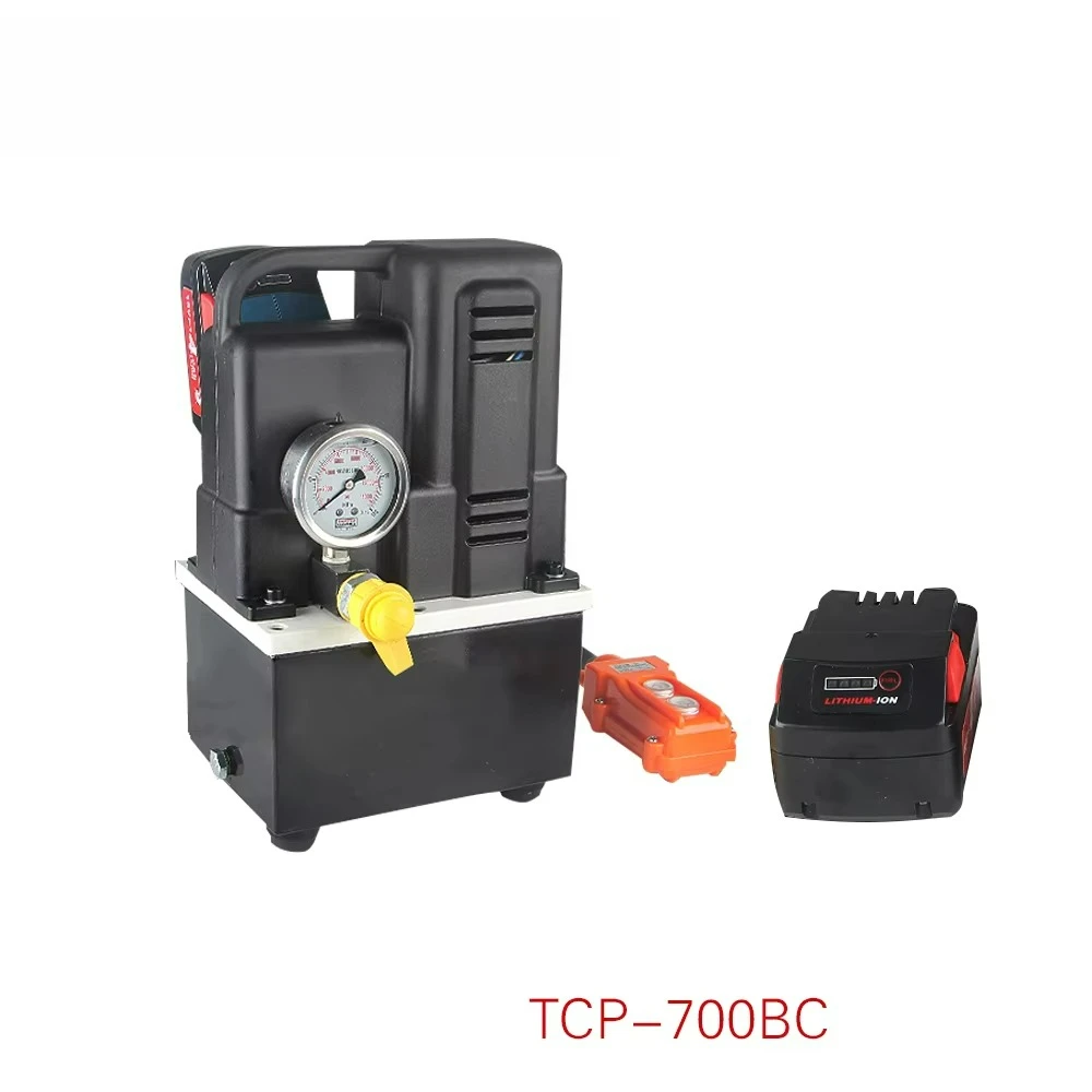 

Battery Hydraulic Electric Pump Cordless Hydraulic Pump 18V 4Ah Portable Pump 2L Remote Control