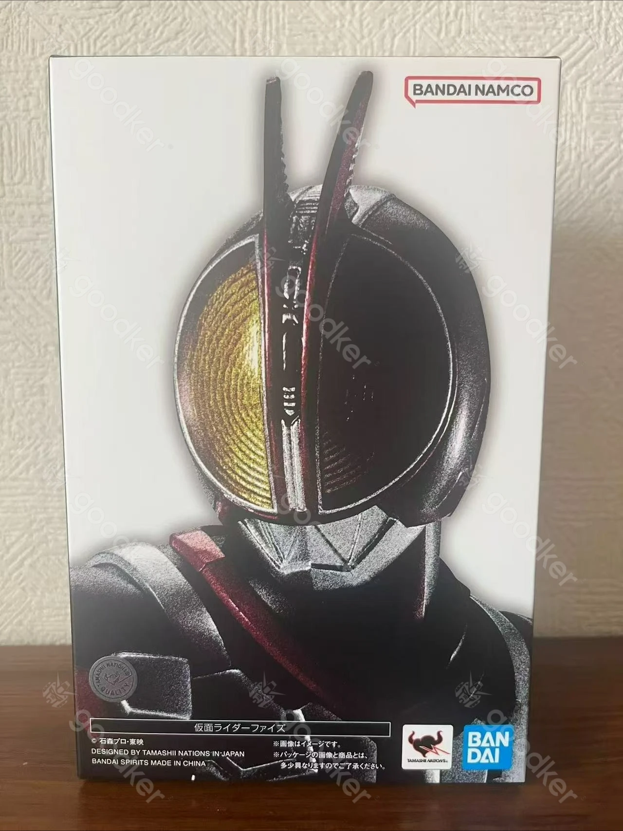 بانداي S.H.Figuarts Shinkocchou Seihou Kamen Rider Faiz 555 عمل الشكل النسخة اليابانية نموذج جديد #3