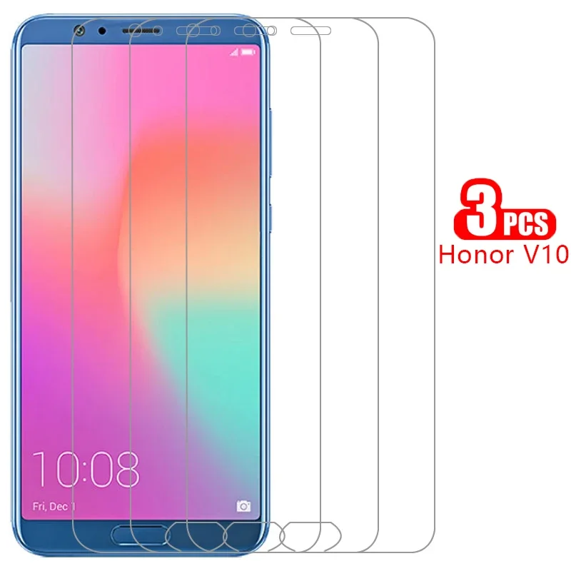 protective tempered glass for huawei honor v10 screen protector on honorv10 view v 10 10v view10 film huwei hawei honer onor 9h