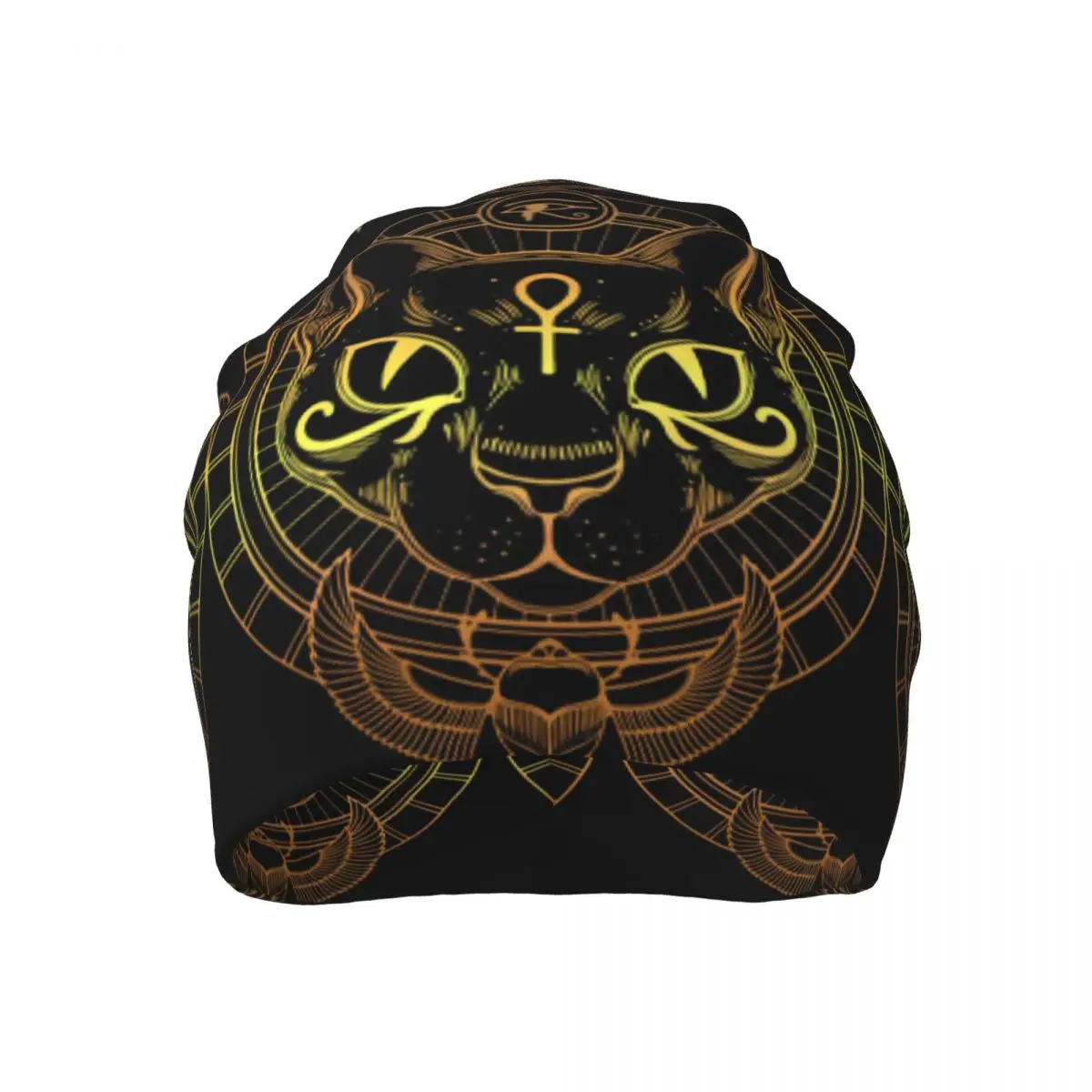 Cats And Ankh Cross Ancient Egypt Unisex Knitted Hat Beanies Hat For Men And Women Outdoor Hat