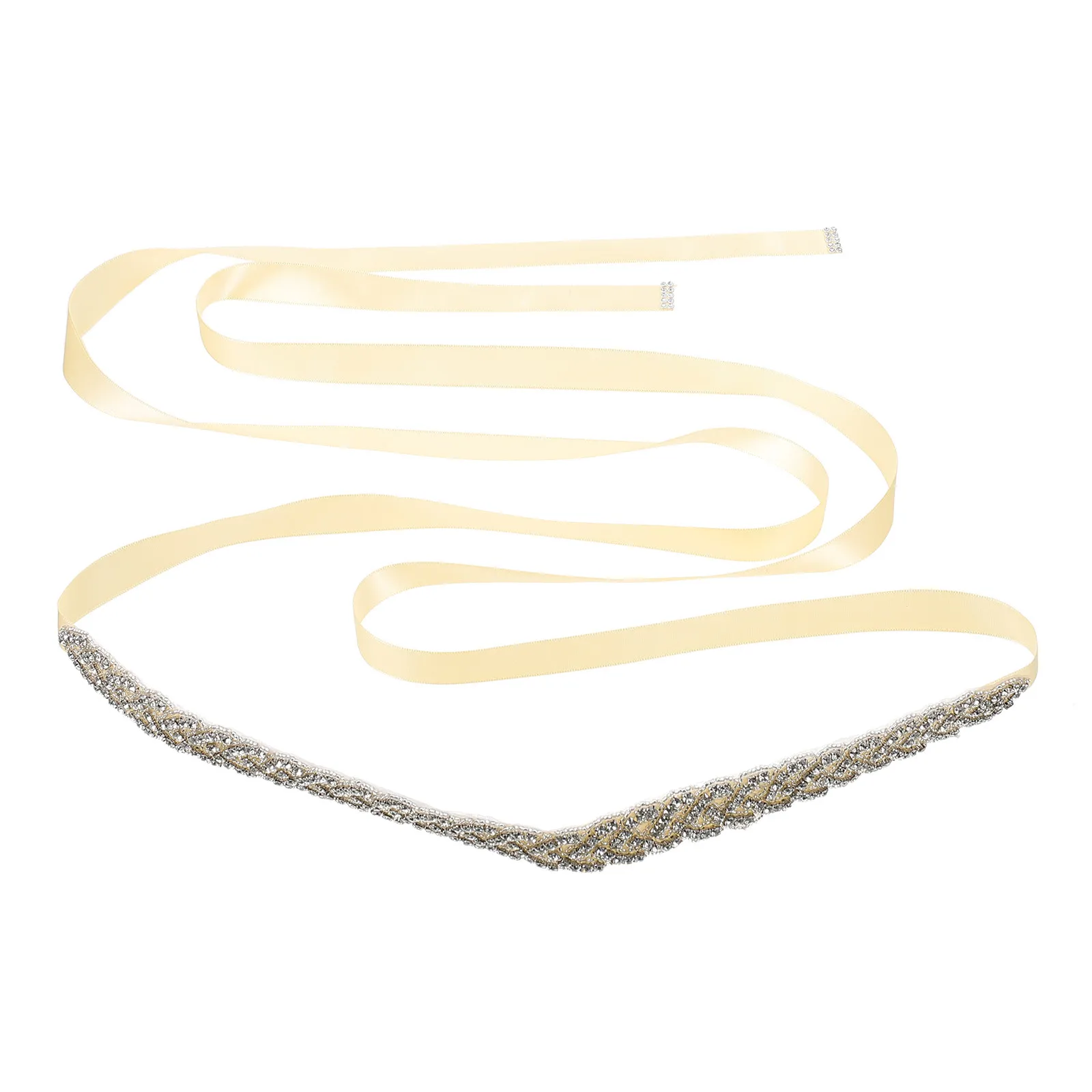 Chic Rhinestone Wedding Belt for Bridal Gowns Elegant Light Luxury Sparkling Waist Band Perfect for Wedding Party Banquet