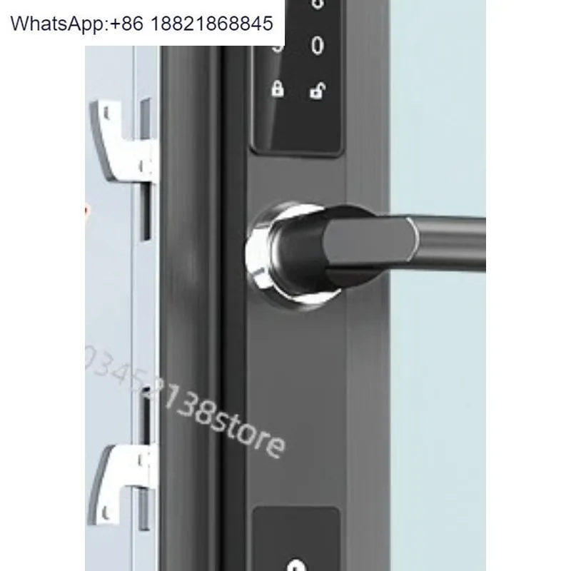 

Fingerprint Lock Sliding Gate Narrow Edge Sliding Door App Waterproof Outdoor Password Smart Electronic Lock