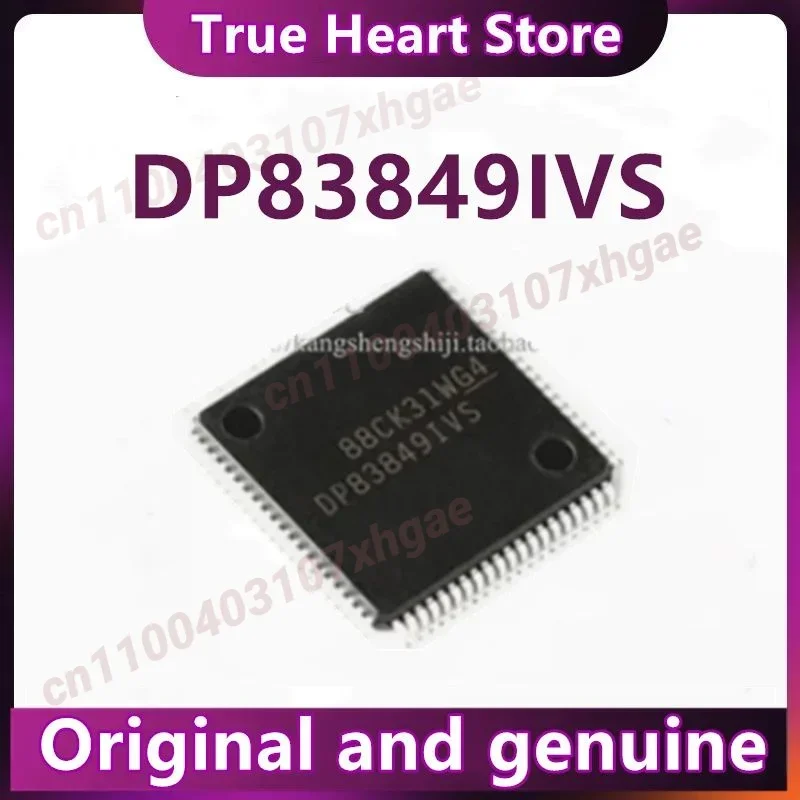 

TQFP80 DP83849IVS DP838491VS IC-чип 100% новый, оригинальный, в наличии, 1 шт./лот