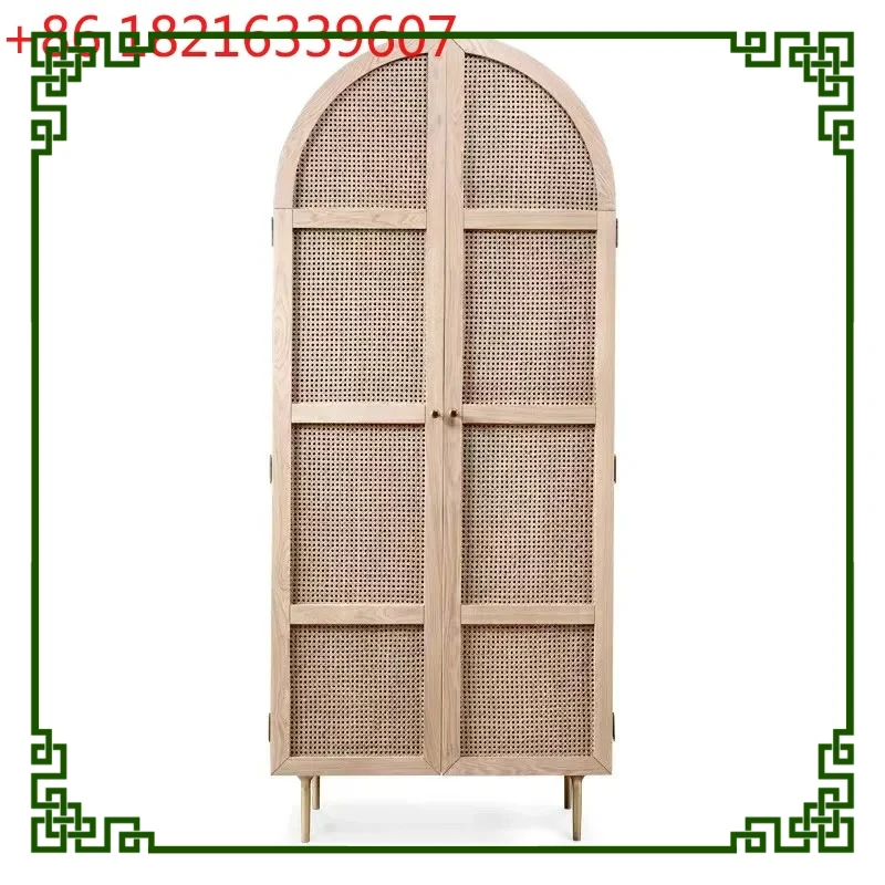 Solid Wood Rattan W…