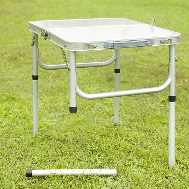 Table pliante portable, mobilier d\'extérieur, pique-nique, équipement de camping, ordinateur, lit, léger, alliage, bureau pliant