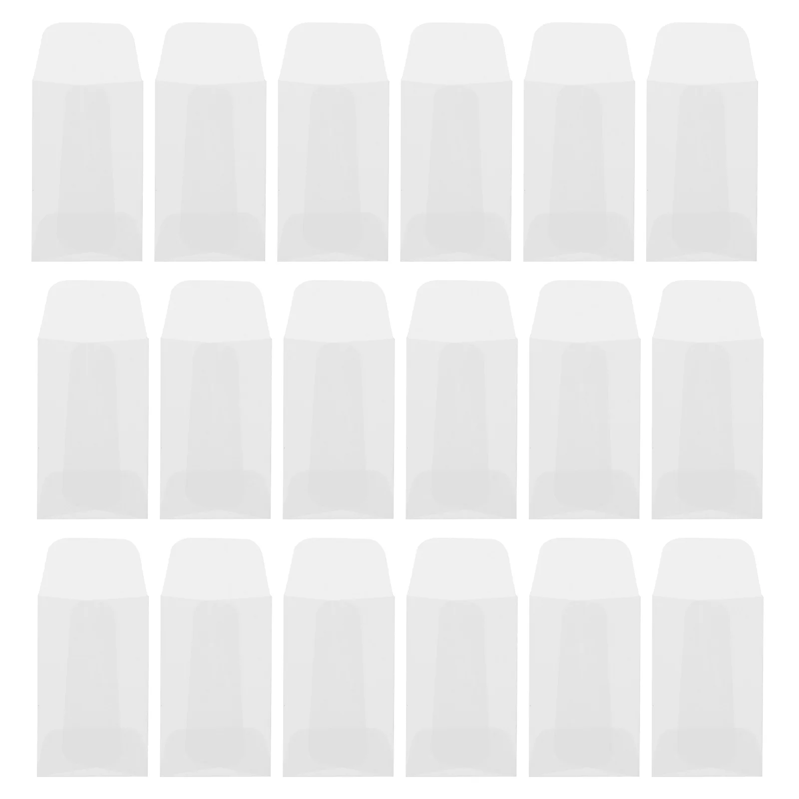 

50 Pcs Parchment Envelopes 3x5 Mini Jewelry Bag Packaging Pouch Necklace Ring Women's Button Small