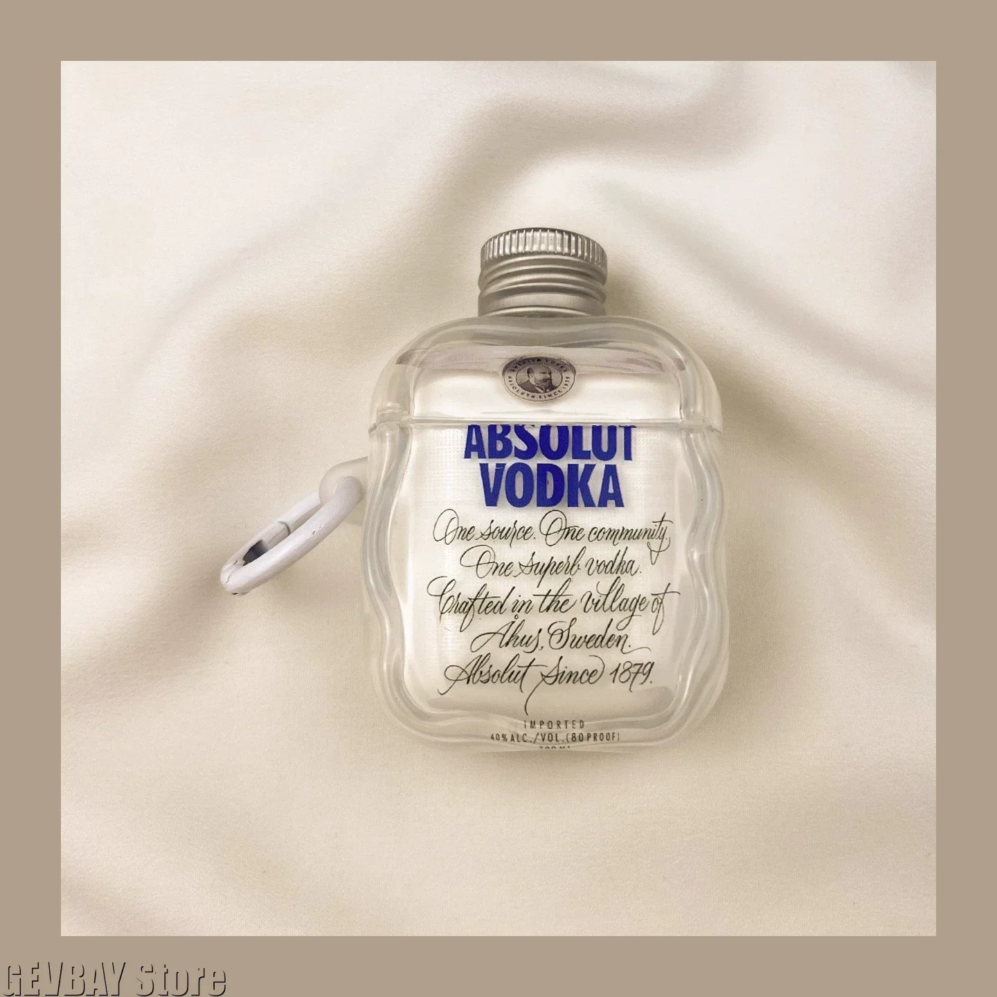 NEU Wodka Airpods 4 Hülle 4. Generation Hülle Airpods Pro 2 kompatibel für Apple Kopfhörerhülle 3. Generation