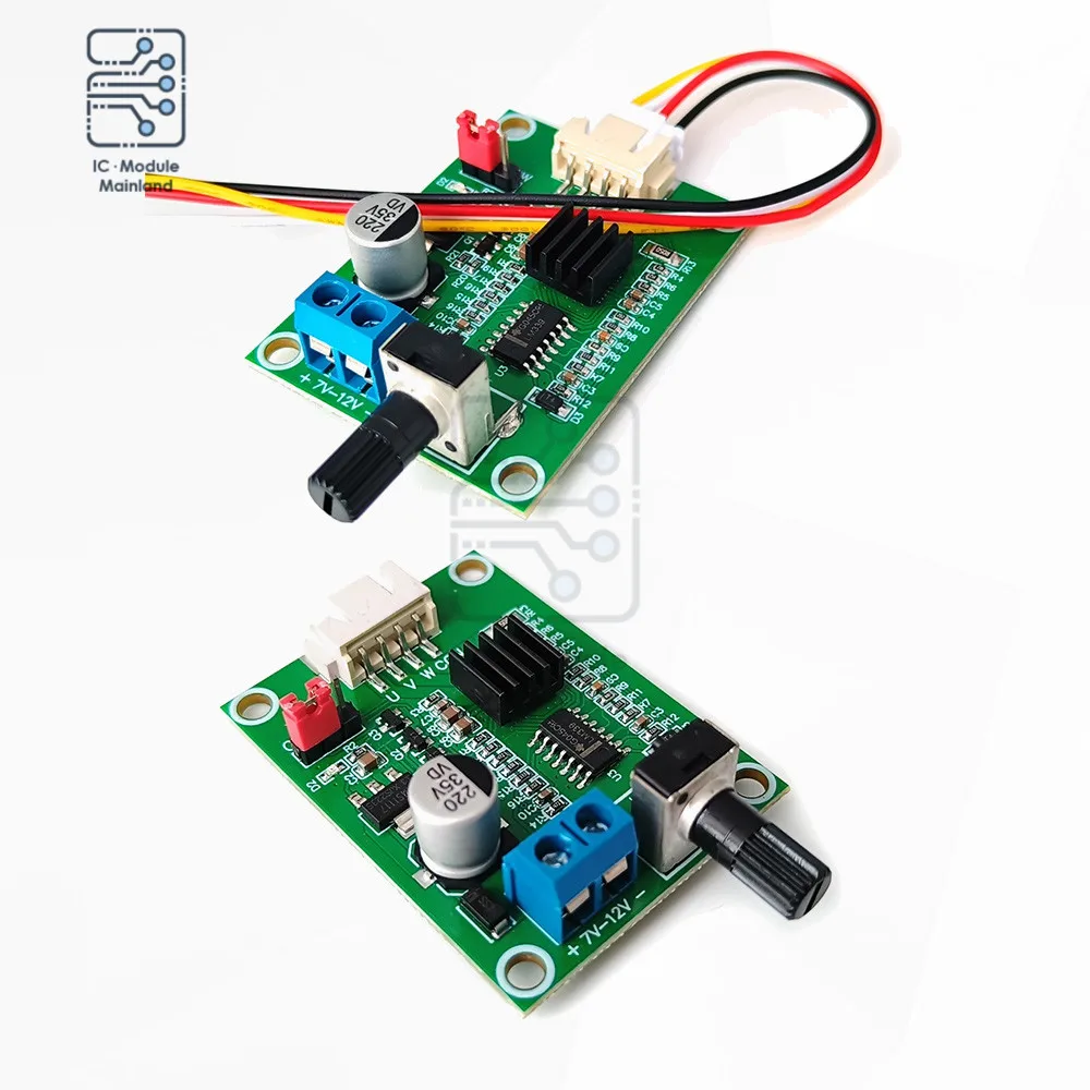 DC7V-12V Brushless DC Motor Driver Board Module Speed Controller Board Optical Drive Hard Drive Controller