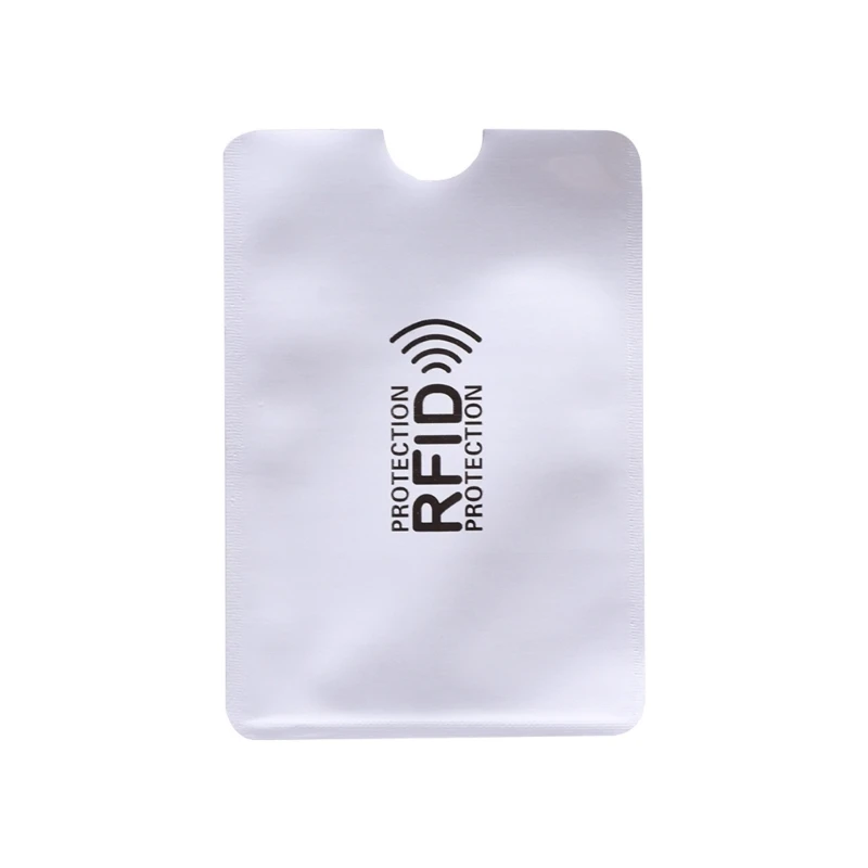 Business Credit Card Holder RFID Blocking Sleeve Protector Shield Holder for Cas