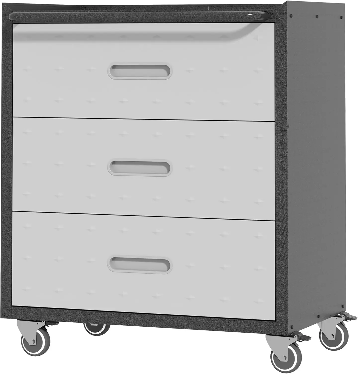 Metal Storage Cabinet with Wheels, Rolling Tool Cabinet, Garage Storage Cabinet  Tools, Assembly Required