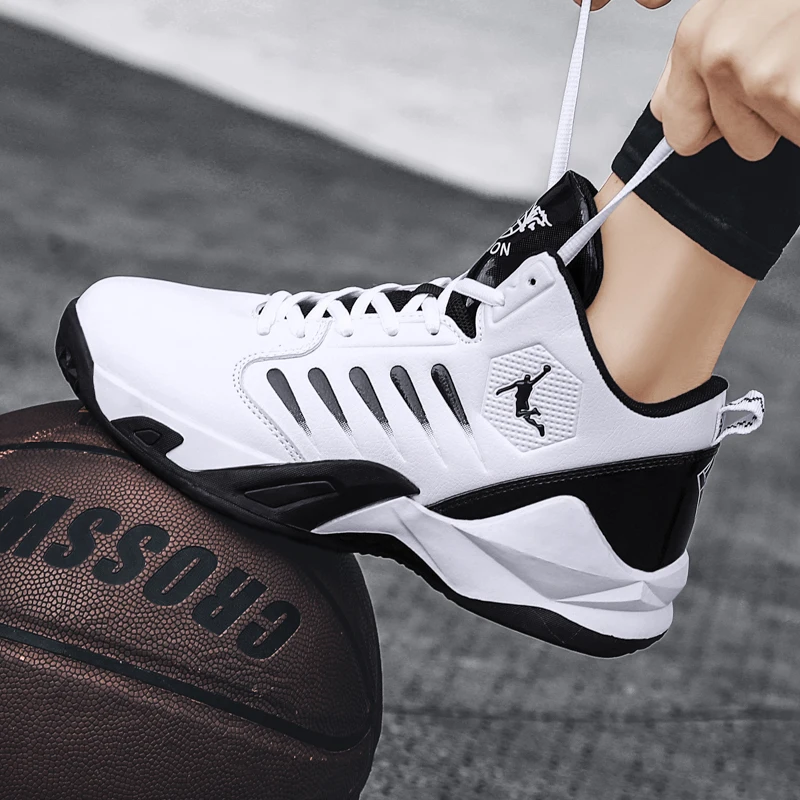 Basketball Shoes For Man Sneakers High-Top Classic Waterproof Non-Slip Running Sports Shoes Gym Training Zapatillas De Hombre