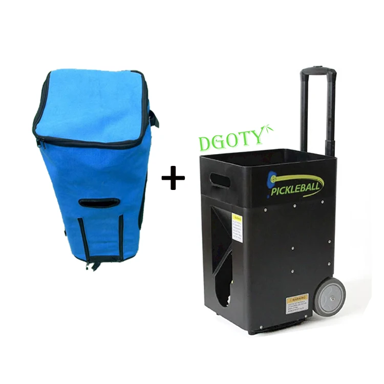 

Small App-Controlled Pickleball Training Machine with Remote Dedicated Machine Bag Set