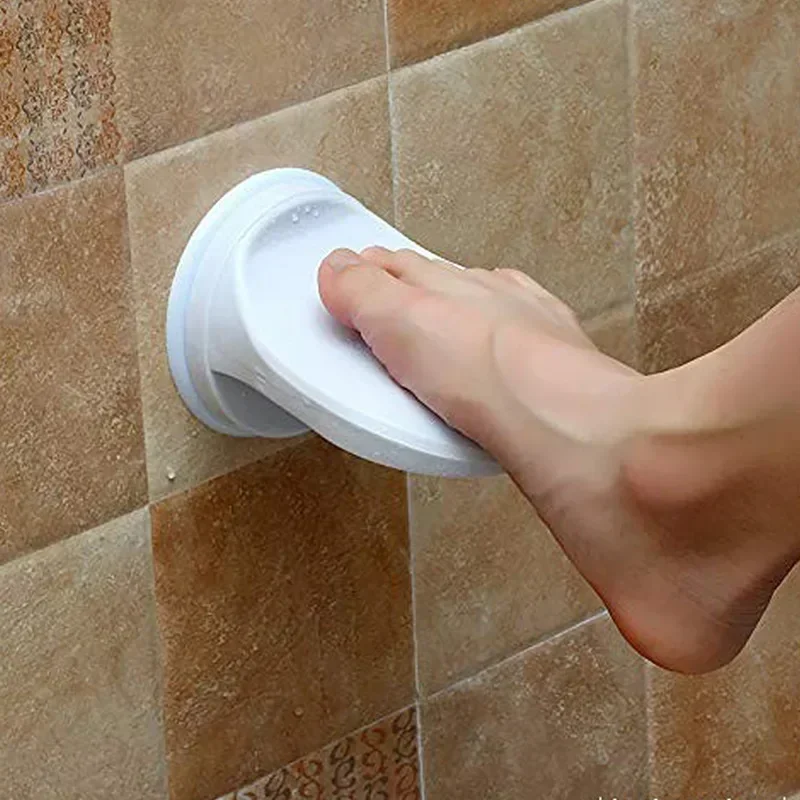 Bathroom Shower Foot Rest Shaving Leg Step Aid Grip Holder Pedal Step Suction Cup Non Slip Foot Pedal Wash Feet