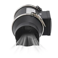 Ventilateurs d'évacuation de fumée |   Ventilateur de ventilation à faible bruit 220V 35W pour cuisine/salle de bain/entrepôt |   Ventilateur de conduit d'évacuation mural 220m³/h 2