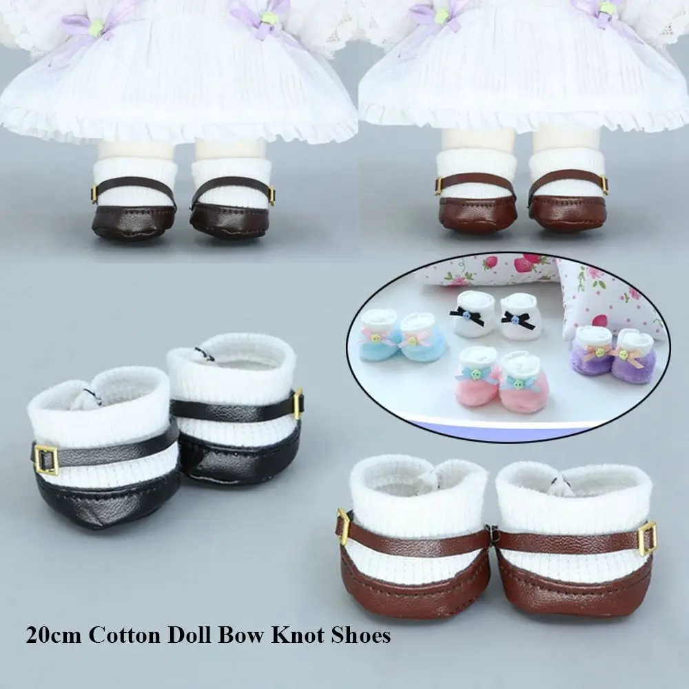 Cute Doll Clothes Accessories Fashion PU Leather&Cloth Dolls Shoes Mini 13 Styles Cute Doll Boots