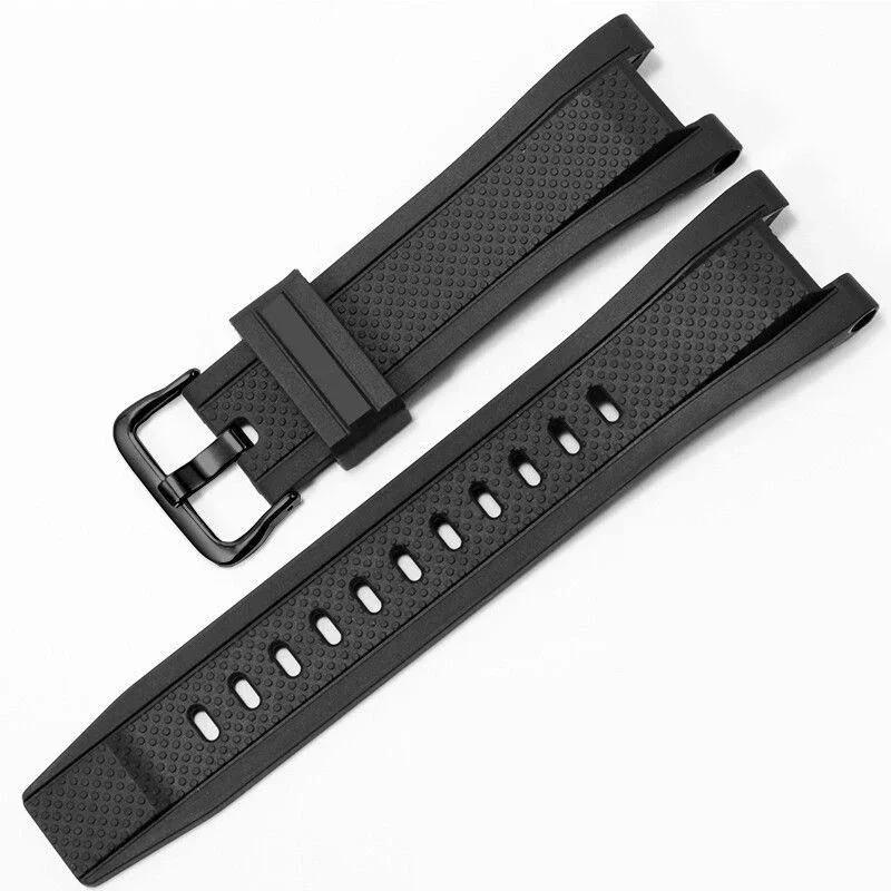 Gummi armband für casio GST-W120L s130l s310 b100 GST-W100G silikon armband zubehör 26mm-14mm