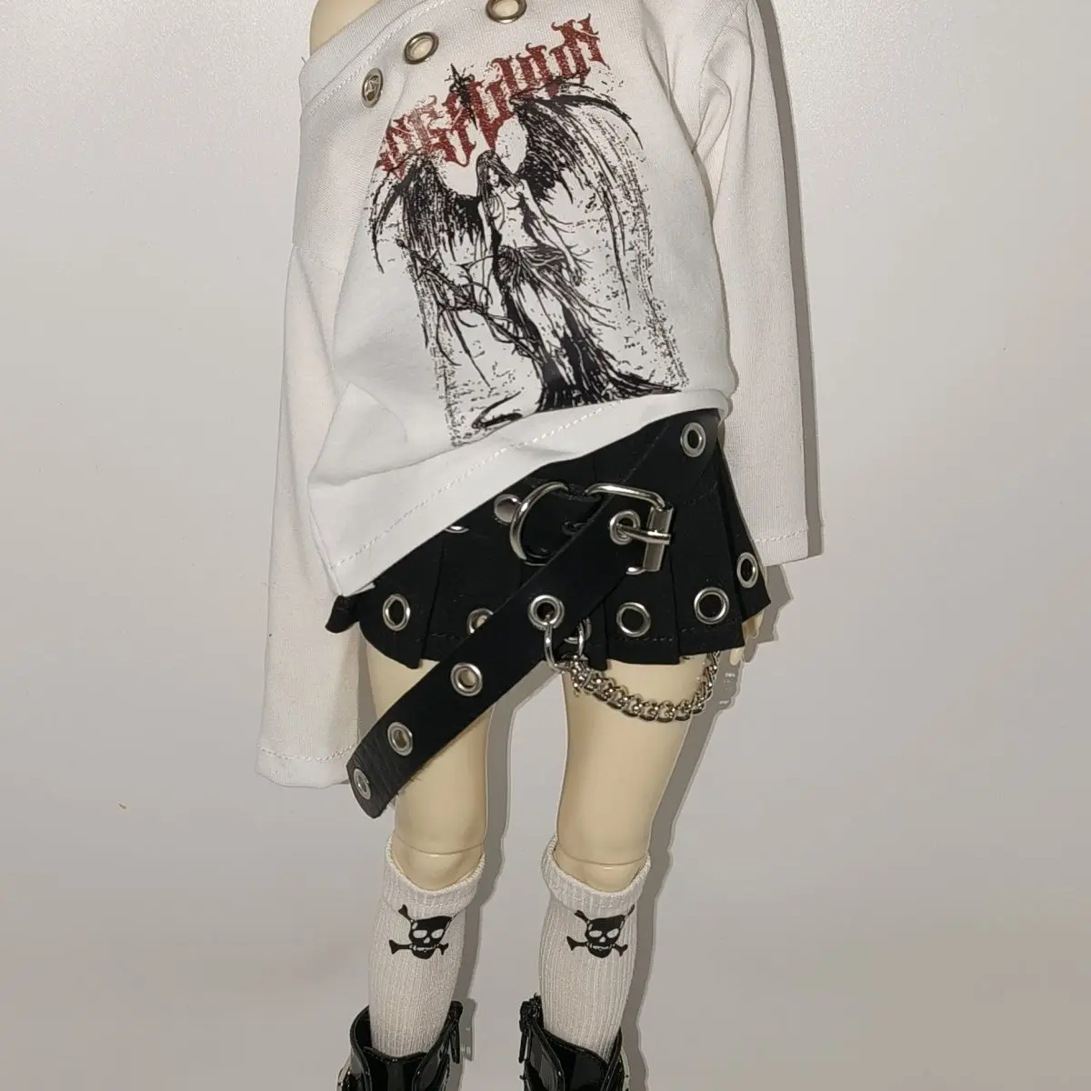 1/4 1/6 人形の服スーツ 45/30 センチメートル Bjd 人形用多用途セット帽子 + トップ + スカート + 靴下女の子のおもちゃままごと人形アクセサリー、人形なし