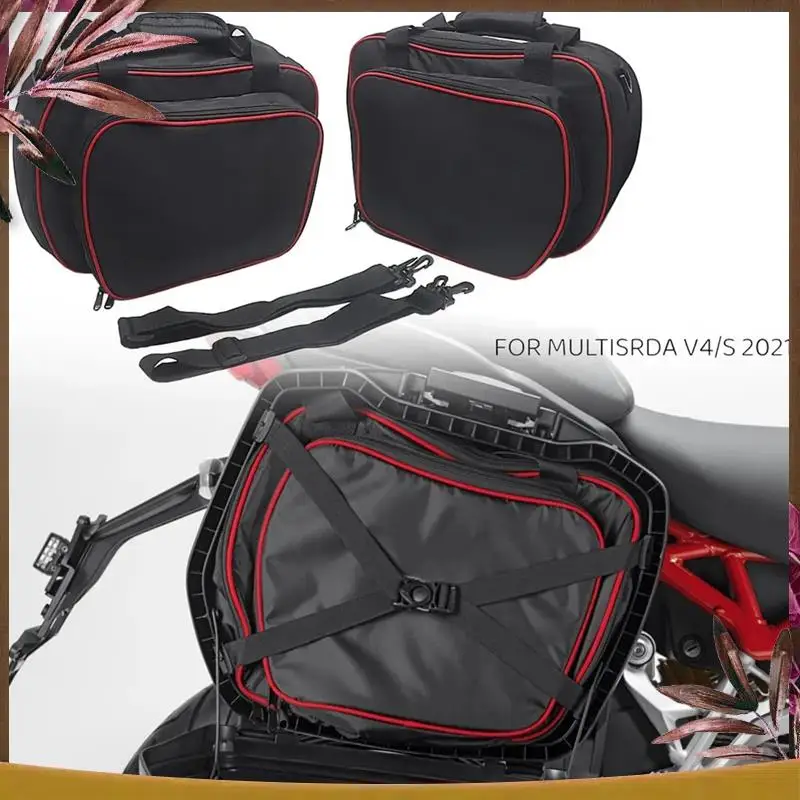 

AB59-Motorcycle Accessories Inner Bags Side Panniers Cases Bags For Ducati Multistrada V4 S 2021 MULTISTRADA V4
