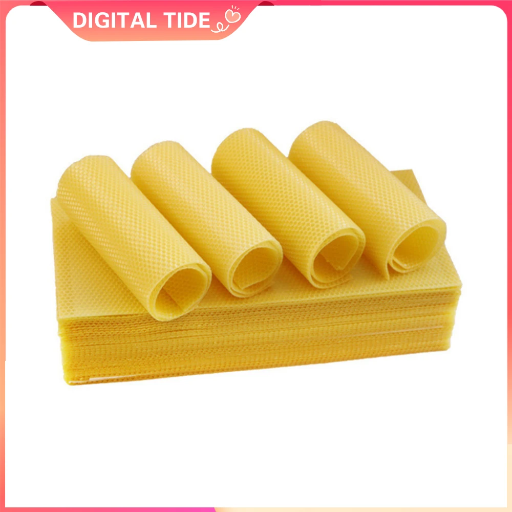 30PCS 13.3*9cm Bee Wax Foundations Beekeeping Tools Beehive Beehive Nest Sheet Beekeeper Equipment