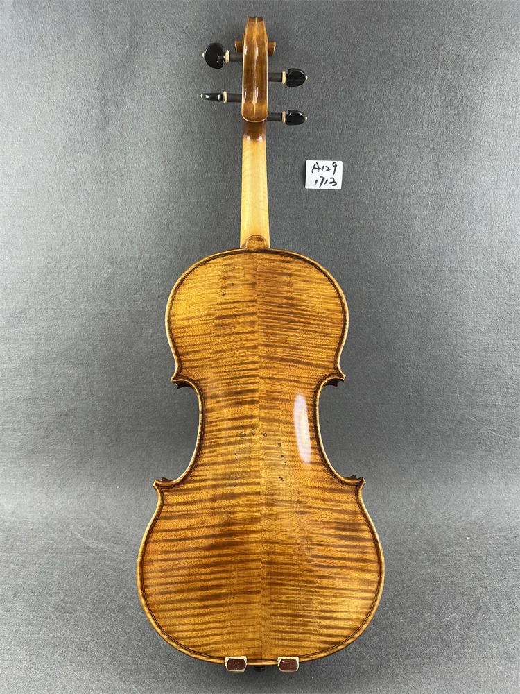 Professional Strad 1713 Copy 4/4 Violin Cкрипка 4/4 كمان 바이올린 Hand Made Musical Instrument Keman Free violin case&Bow A129