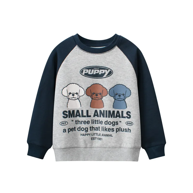 Warm and Cozy Boys' Long Sleeve T-Shirt for Autumn and Winter Boys Clothes