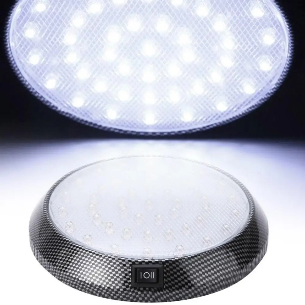 Dome Light Car LED Roof Ceiling Light Interior Light Lamp On/Off Switch For Camper Van Caravan Motorhome Boat RV Accessories