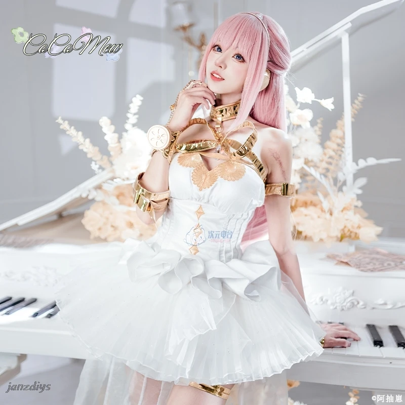 ما قبل البيع أنيمي Mikuu تأثيري الفونوغراف جولة كوس فستان مُصمم حسب الطلب 2024 سيمفونية تأثيري حلي