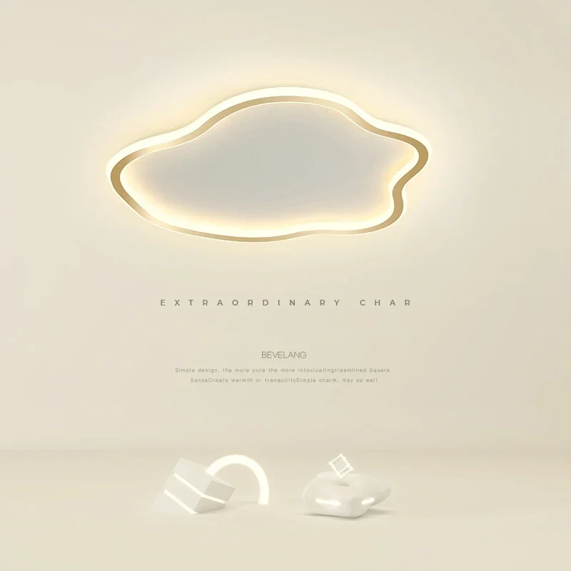 Plafonnier LED au Design Moderne, Luminaire Décoratif d'Nik, Idéal pour une Chambre à Coucher, un Couloir, une Entrée, un Salon, une Salle à Manger