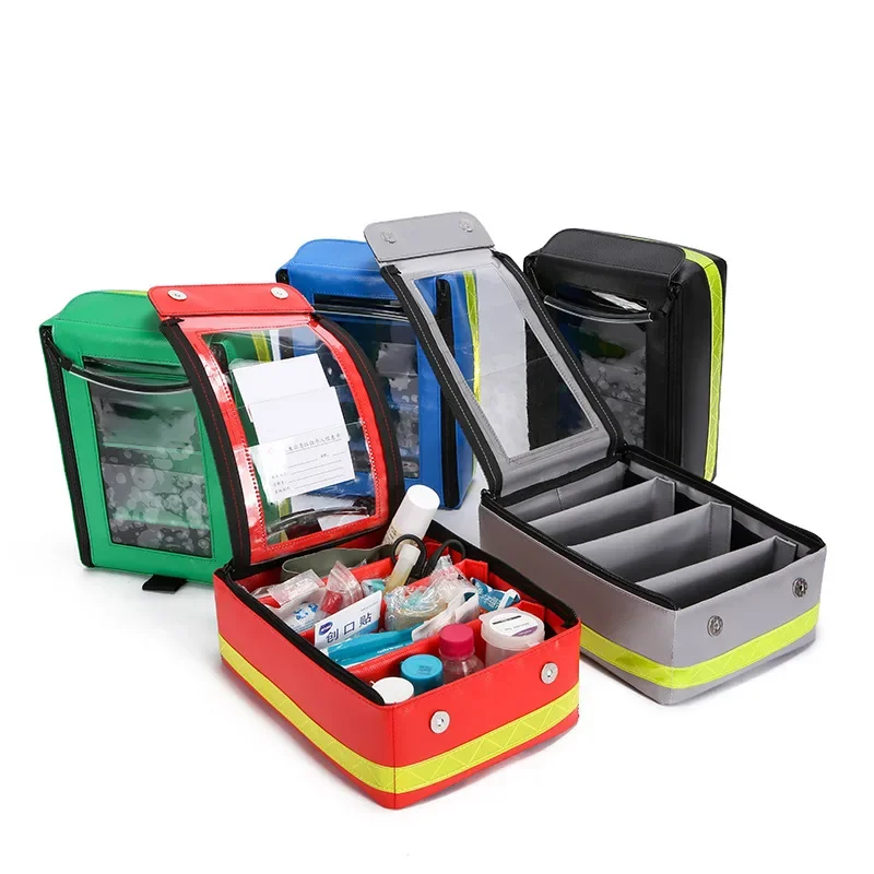 Waterproof Fireproof PVC First Aid Kit Lightweight Sorted Emergency Survival Bag For Outdoor Floating Swimming Rescue Supplies