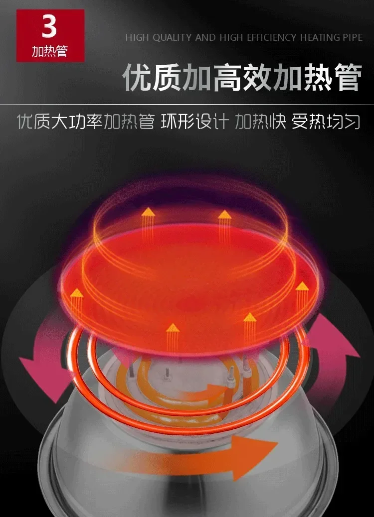 Vaporiera elettrica automatica da tavolo 220V per uso aziendale e domestico, armadio a vapore compatto per riso e panini