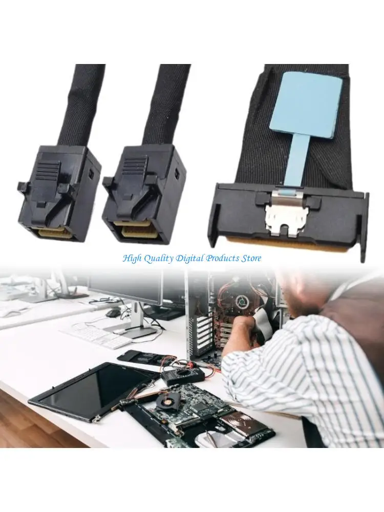 

U2JE Highly Speed 8i 74PSlimline to 2SFF-8643 Data Cable for Server Storage