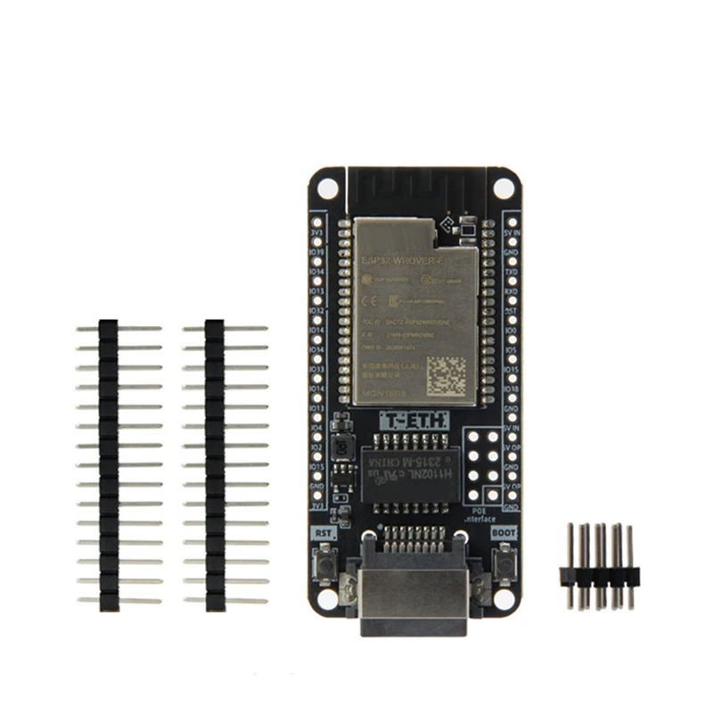 

T-ETH-Lite Development Board ESP32-WOVER-E Ethernet Module Support TF Expandable Power POE Shield H673 Computer Parts